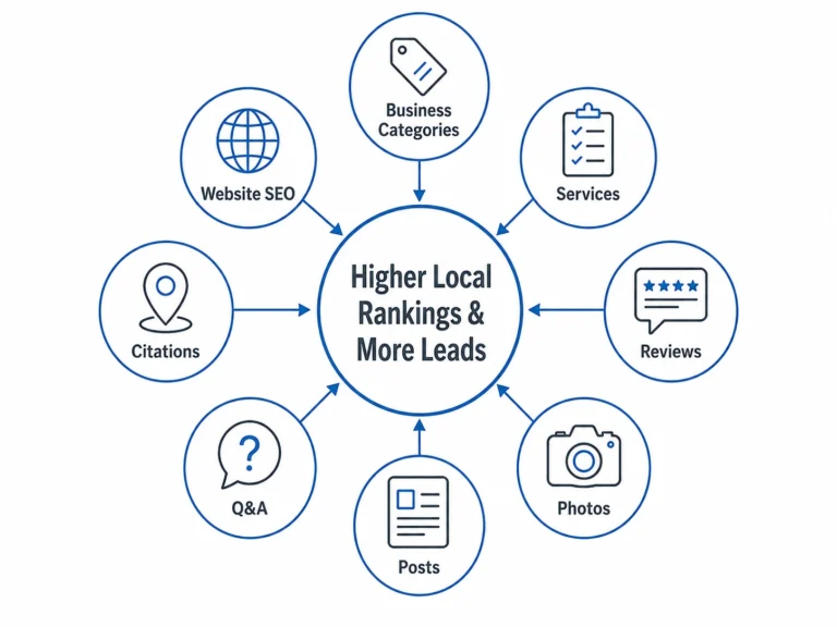 Key Google Business Profile elements that improve local rankings and customer trust