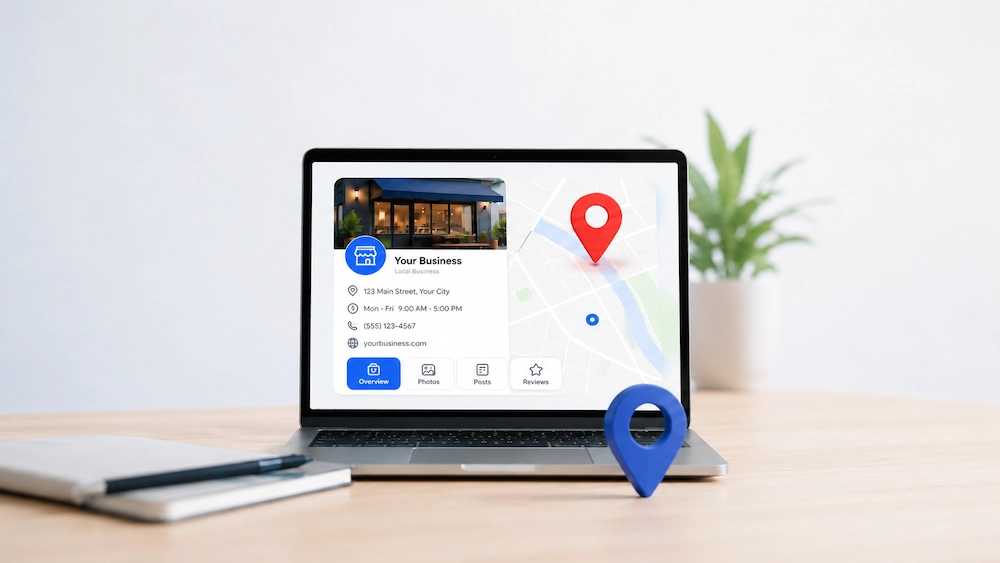 A complete Google Business Profile helps customers find, trust, and contact a local business.